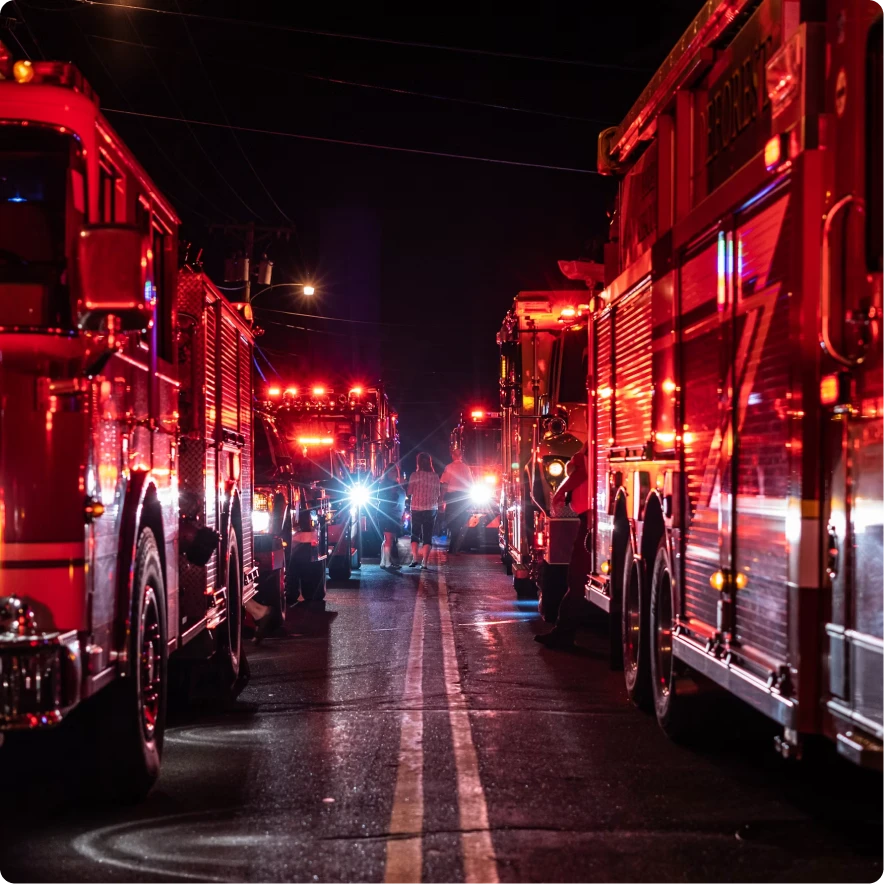 Fire trucks